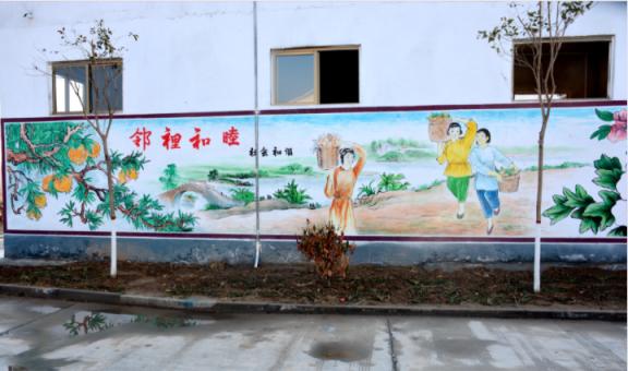 普洱乡镇文化墙 乡风文明焕发新活力