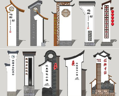 普洱美丽乡村标识标牌有哪些分类？