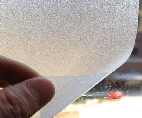 普洱玻璃门外面粘广告用什么材料好？